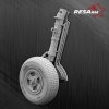 RESARM 48-07009 SPITFIRE IX EDUARD - landing gear (3D resin printing) 1/48